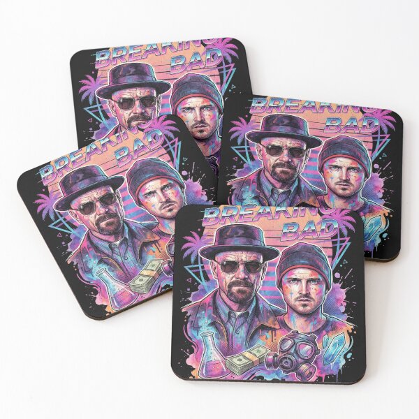 Item preview, Walter White Jesse Pinkman Breaking Bad Iconic Heisenberg Portrait designed and sold by Senpaiwaves.
