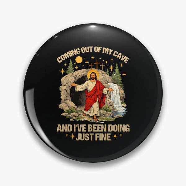 Item preview, Coming Out Of My Cave & I've Been Doing Just Fine Christian designed and sold by b3ida-zl.
