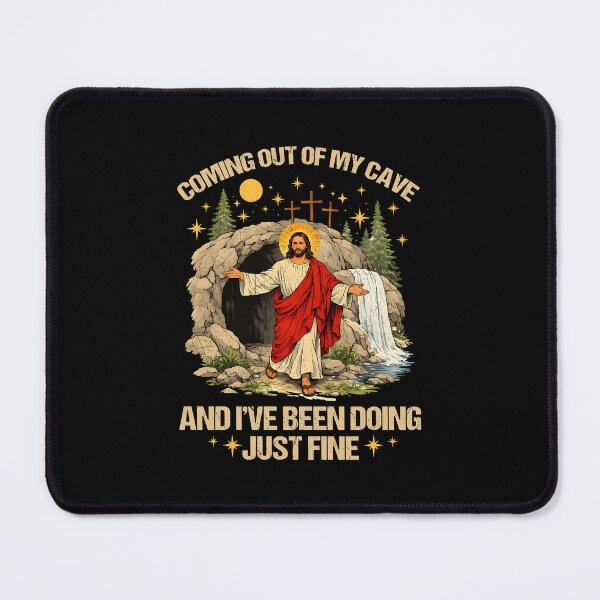 Item preview, Coming Out Of My Cave & I've Been Doing Just Fine Christian designed and sold by b3ida-zl.