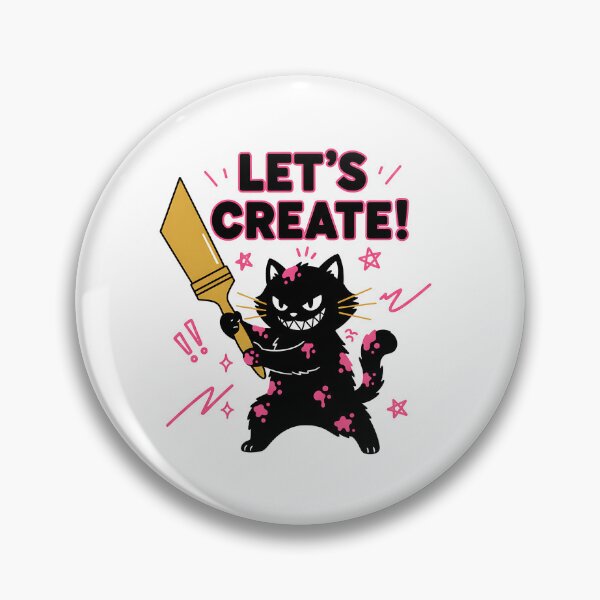 Item preview, Painter Artist Cat designed and sold by RebelKittyArt.