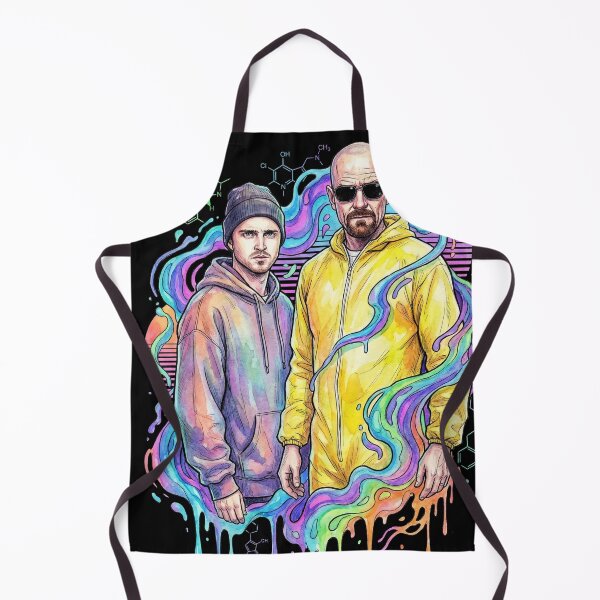 Item preview, Walter White and Jesse Pinkman Breaking Bad Duo Portrait designed and sold by Senpaiwaves.