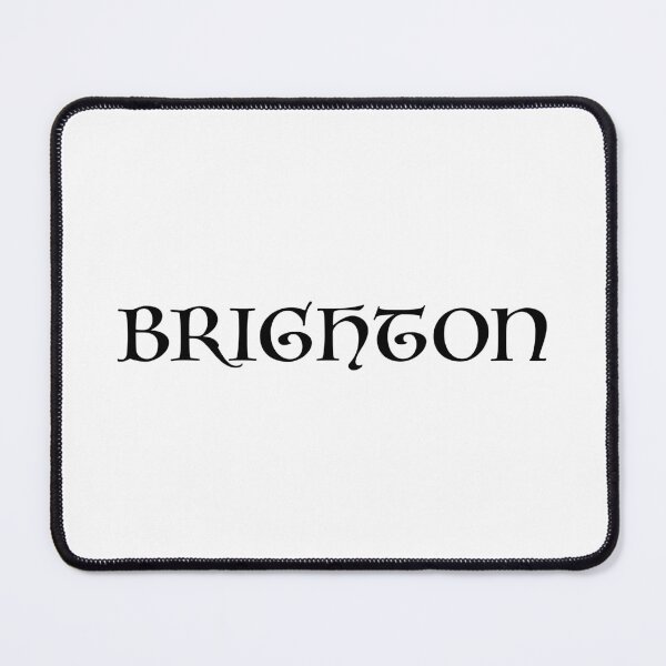 Item preview, Brighton old medieval style text (Black) designed and sold by STUDIO-72.