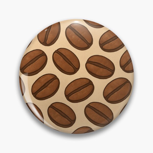 Item preview, Coffee Bean Pattern – Warm Minimalist Aesthetic designed and sold by DreamPixelPrint.