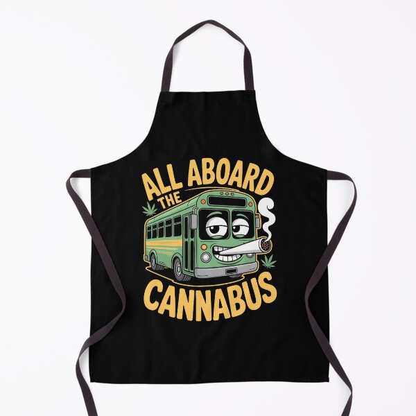 Item preview, Stoner Bus All Aboard The Cannabus Weed Humor 420 Cannabis Bus designed and sold by b3ida-zl.