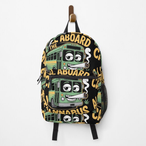 Item preview, Stoner Bus All Aboard The Cannabus Weed Humor 420 Cannabis Bus designed and sold by b3ida-zl.