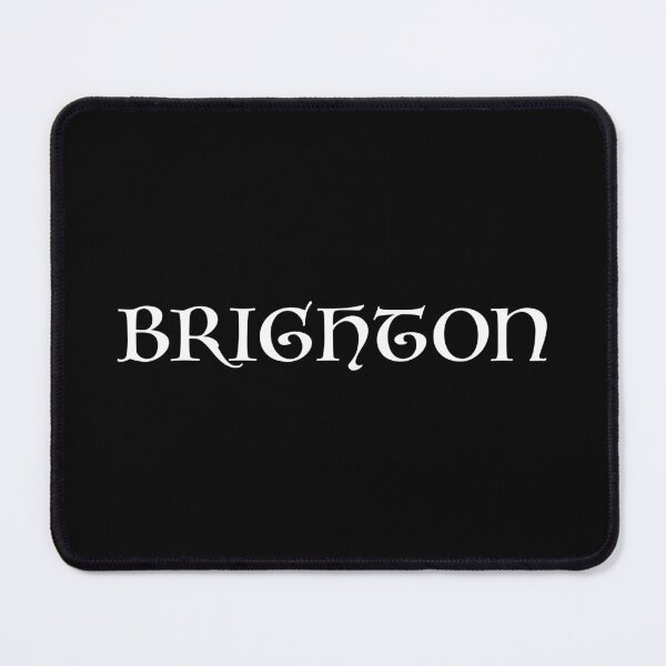 Item preview, Brighton old medieval style text (White) designed and sold by STUDIO-72.