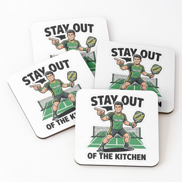 Item preview, Stay Out Of The Kitchen - Funny Pickleball Gift designed and sold by EKHOAISTORE.