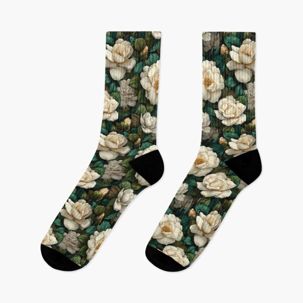 Item preview, Chic Gardenias Print  - Flower Garden Pattern  - Valentine Gifts For women designed and sold by RoyalStarsPatts.