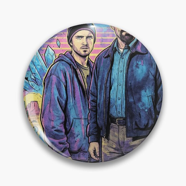 Item preview, Breaking Bad RV Camper Walter White and Jesse Pinkman Art designed and sold by Senpaiwaves.