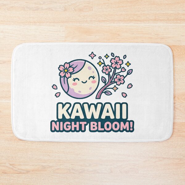 Artikelvorschau, HQ Süßer Kawaii Frühlingsnacht Traum Motiv entworfen und verkauft von ABArtByAlexST.