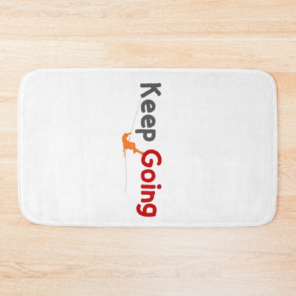 Item preview, Keep Going Rock Climber designed and sold by Logic to Canvas.