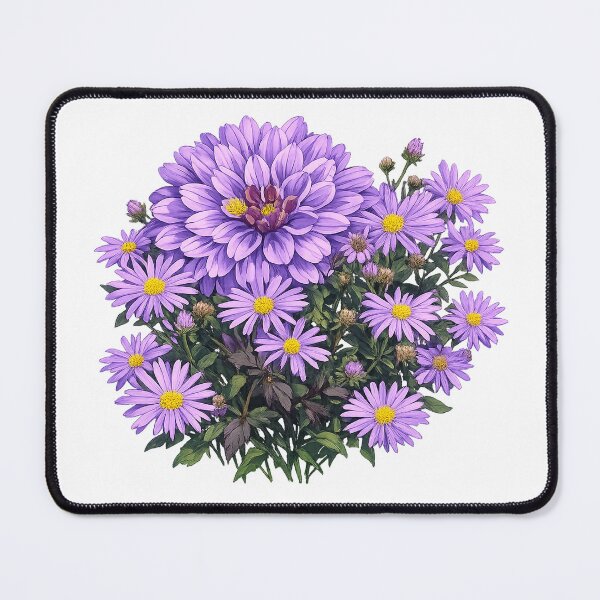 Item preview, Purple Aster Bloom designed and sold by Silver  Stone.