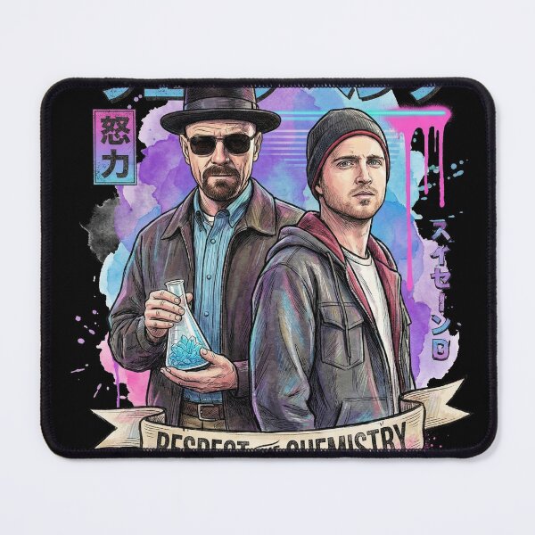 Item preview, Jesse Pinkman and Walter White Breaking Bad Lab Partners Art designed and sold by Senpaiwaves.