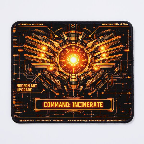 Item preview, Demon Cyborg Core Incinerate Technical Blueprint designed and sold by agearb.