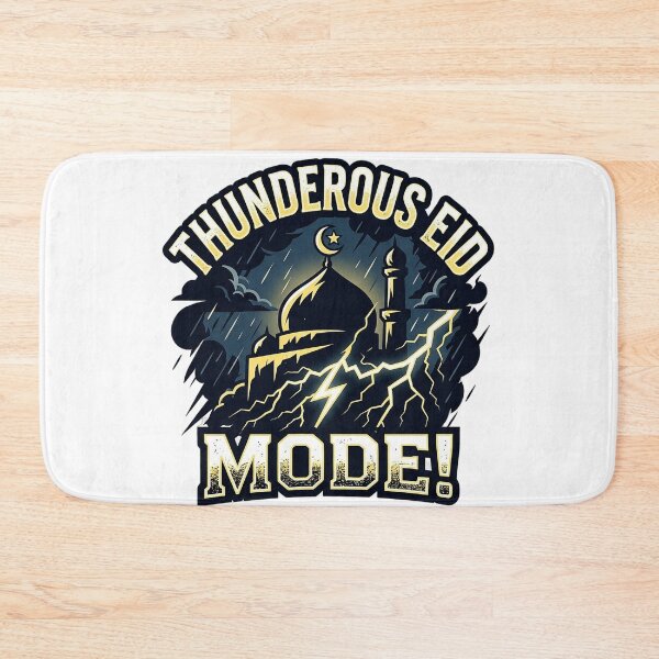 Item preview, UHD Dark Thunder Eid Mubarak Night designed and sold by ABArtByAlexST.