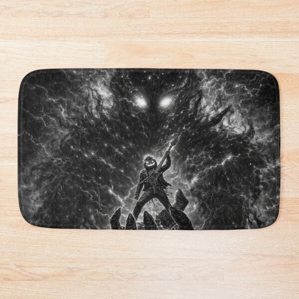Item preview, Headless Horseman Lord of the Void – Gothic Metal Halloween Art designed and sold by TheHorsemanRidesAgain.
