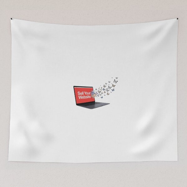Item preview, Sell Your Website | Online Business Growth Sticker designed and sold by inkflair2.