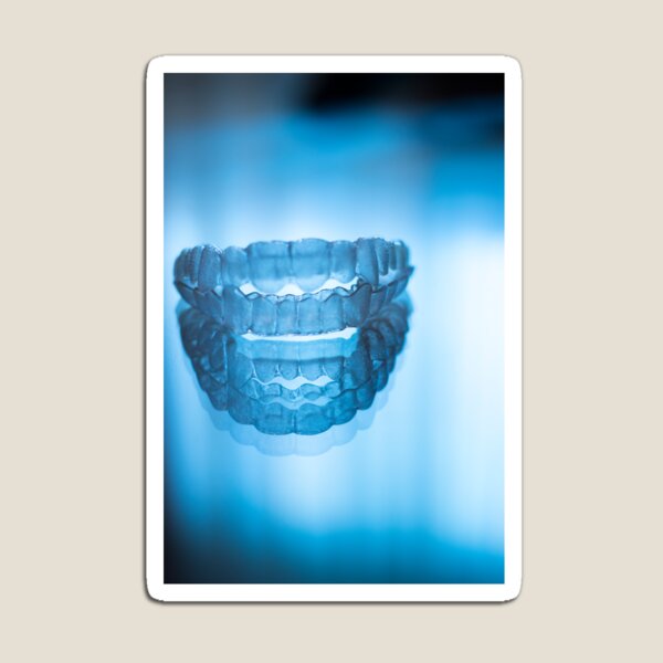 Invisible dental teeth aligners Magnet