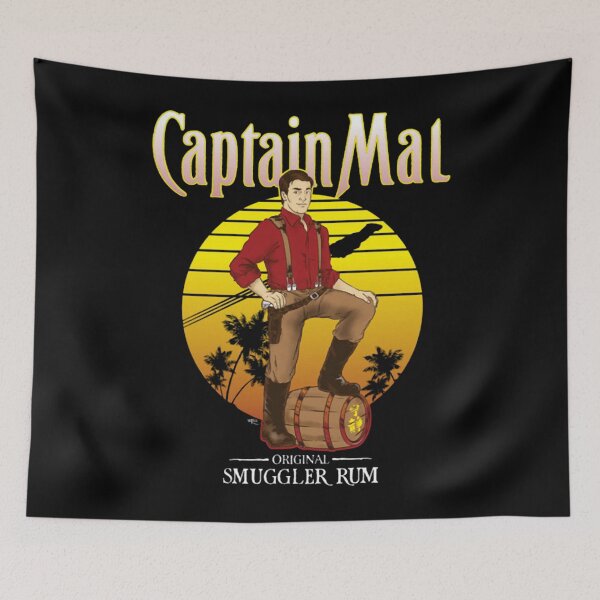 Item preview, Captain Mal Original Smuggler Rum  designed and sold by H3arthack3r.
