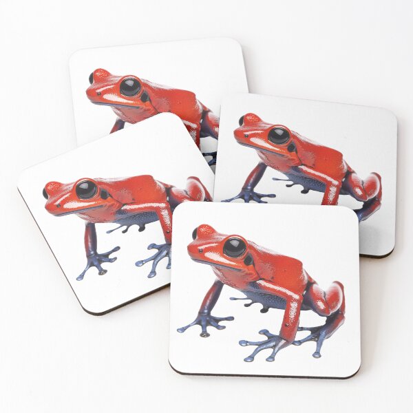 Item preview, Strawberry Poison Dart Frog designed and sold by FROGERZ-COM.