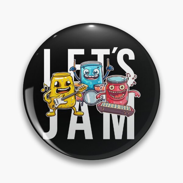 Item preview, Let’s Jam Funny Jam Jar designed and sold by titanosdesign.