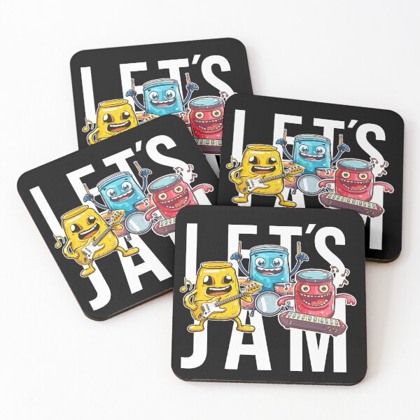 Item preview, Let’s Jam Funny Jam Jar designed and sold by titanosdesign.