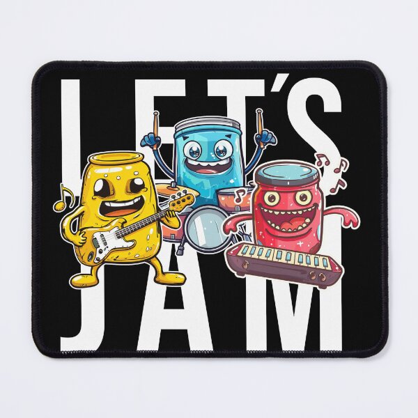 Item preview, Let’s Jam Funny Jam Jar designed and sold by titanosdesign.