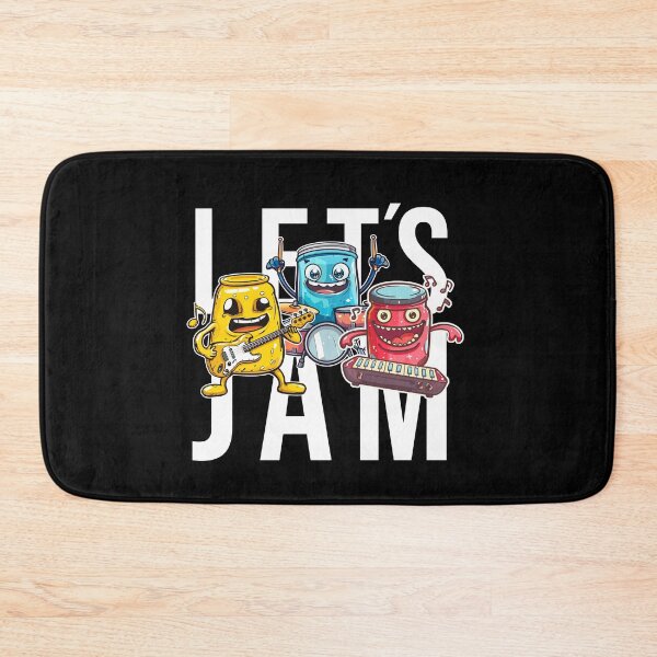 Item preview, Let’s Jam Funny Jam Jar designed and sold by titanosdesign.