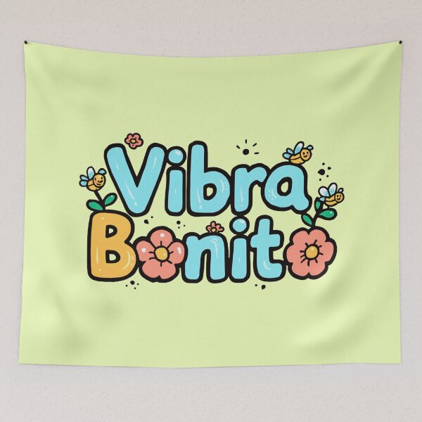 Item preview, Vibra Bonito Encourages Optimism Confidence Smiles and Joy designed and sold by BorgSpareParts.