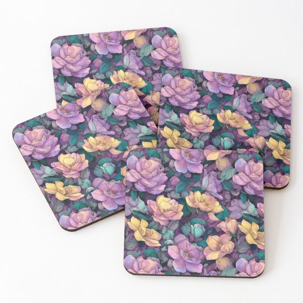 Item preview, Soft Gardenias Floral  - Flower Garden Pattern  - Bridesmaid Gifts designed and sold by RoyalStarsPatts.