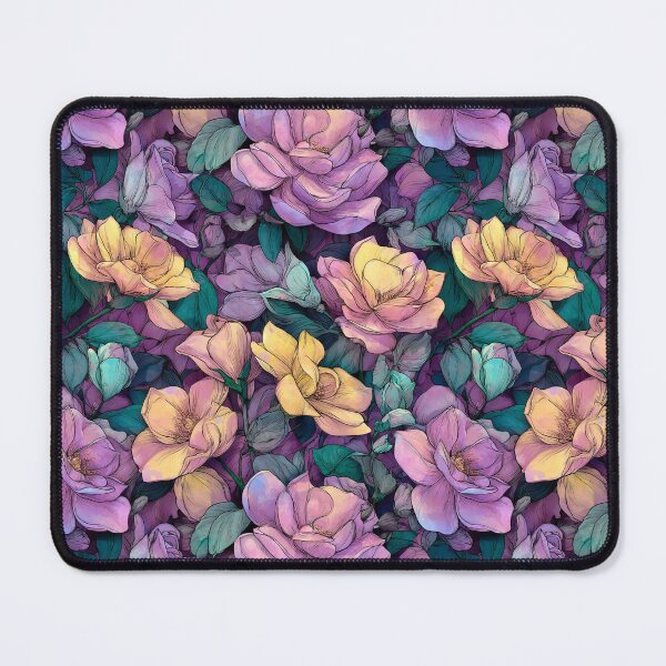 Item preview, Soft Gardenias Floral  - Flower Garden Pattern  - Bridesmaid Gifts designed and sold by RoyalStarsPatts.
