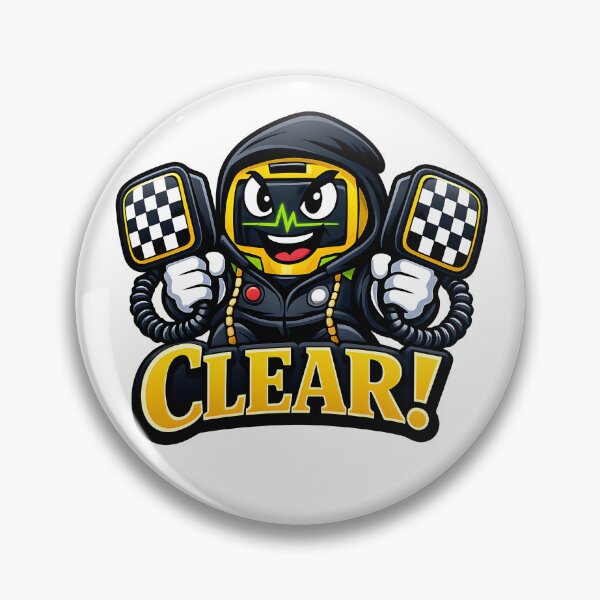 Item preview, Clear EMT Paramedic Defibrillator First Responder Emergency Medical Funny Design designed and sold by ClinicalHubs.