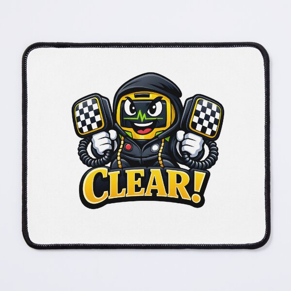 Item preview, Clear EMT Paramedic Defibrillator First Responder Emergency Medical Funny Design designed and sold by ClinicalHubs.