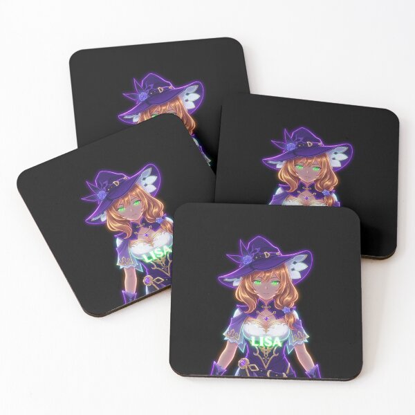 Item preview, Neon Witch of Purple Rose Lisa - Fan Art Portrait designed and sold by EWCY store.