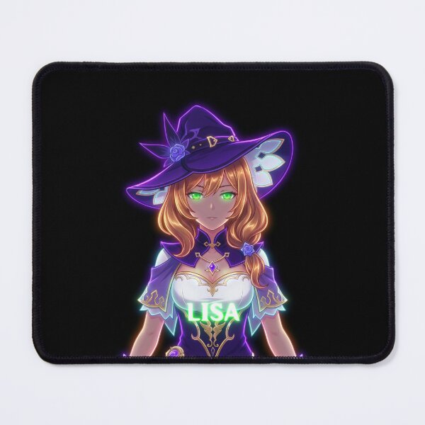 Item preview, Neon Witch of Purple Rose Lisa - Fan Art Portrait designed and sold by EWCY store.