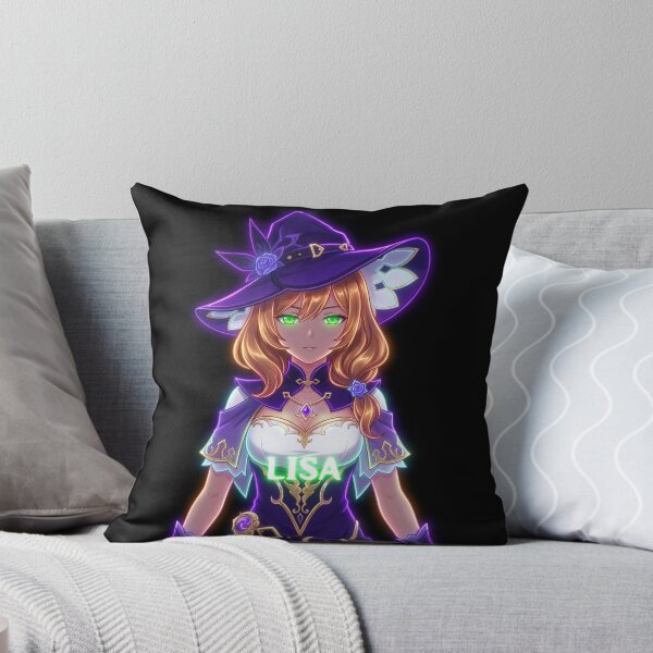 Item preview, Neon Witch of Purple Rose Lisa - Fan Art Portrait designed and sold by EWCY store.