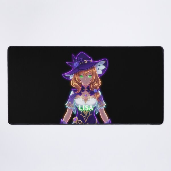 Item preview, Neon Witch of Purple Rose Lisa - Fan Art Portrait designed and sold by EWCY store.