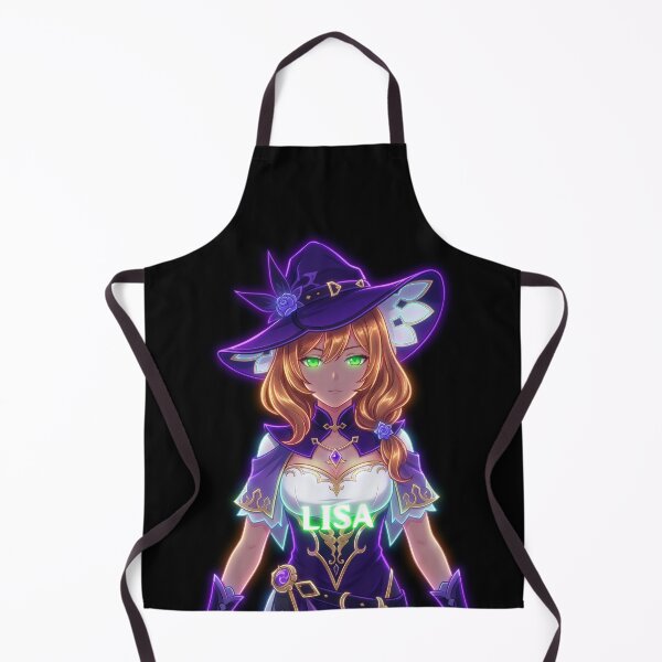 Item preview, Neon Witch of Purple Rose Lisa - Fan Art Portrait designed and sold by EWCY store.