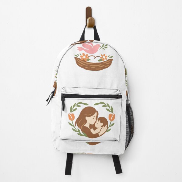 Item preview, Faithful Mother's Day Sticker Pack in Warm Earth Tones designed and sold by FunFitLife Studio.