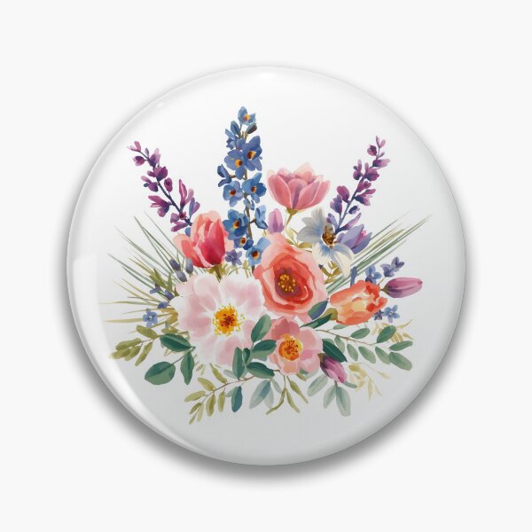 Item preview,  Flower bouquet watercolor designed and sold by uunaa.