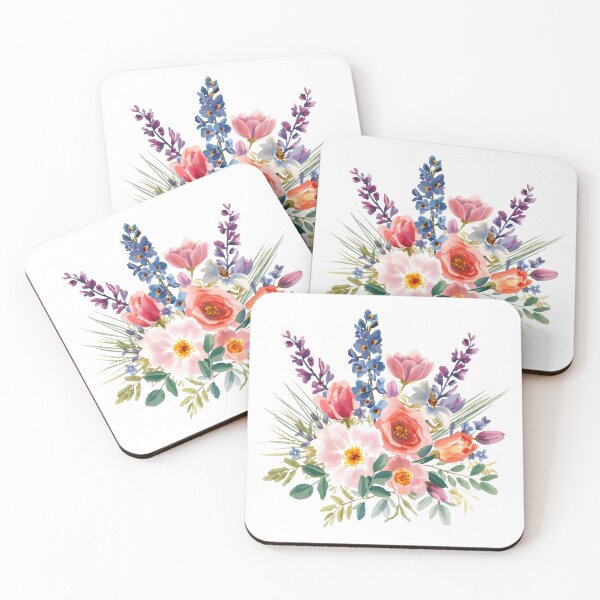 Item preview,  Flower bouquet watercolor designed and sold by uunaa.