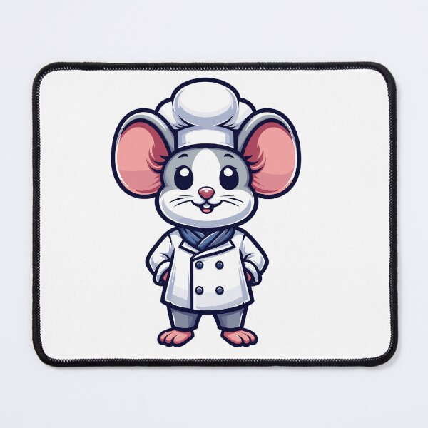 Item preview, Funny Mouse Chef Gift – Cute Cooking Animal Design designed and sold by CyfroweMysli.