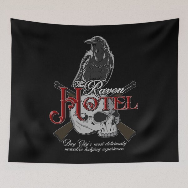 Item preview, The Raven Hotel Altered Carbon Bay City's Most Deliciously Macabre Lodging Experience designed and sold by H3arthack3r.