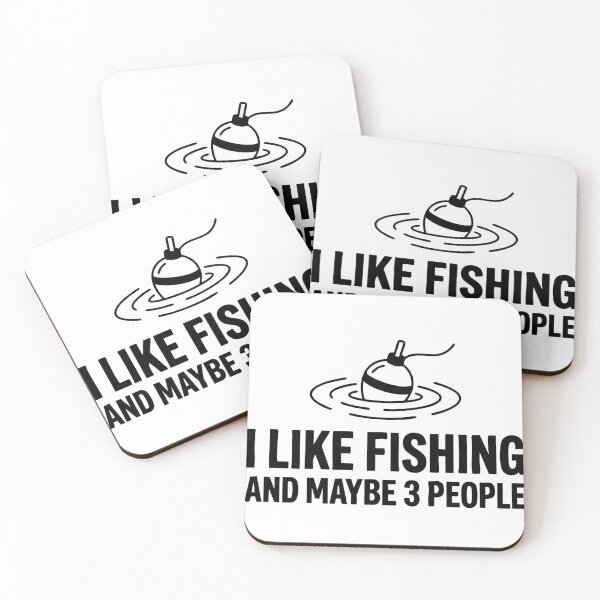 Item preview, I Like Fishing And Maybe 3 People  Funny Fishing Gift T-Shirt for Fisherman, Introvert Angler Humor designed and sold by BambaKchula.