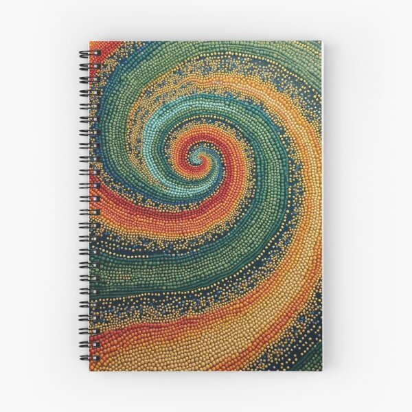 Item preview, Aboriginal Inspired Dot Art - The Whirlpool designed and sold by GrinGalore.