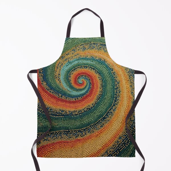Item preview, Aboriginal Inspired Dot Art - The Whirlpool designed and sold by GrinGalore.