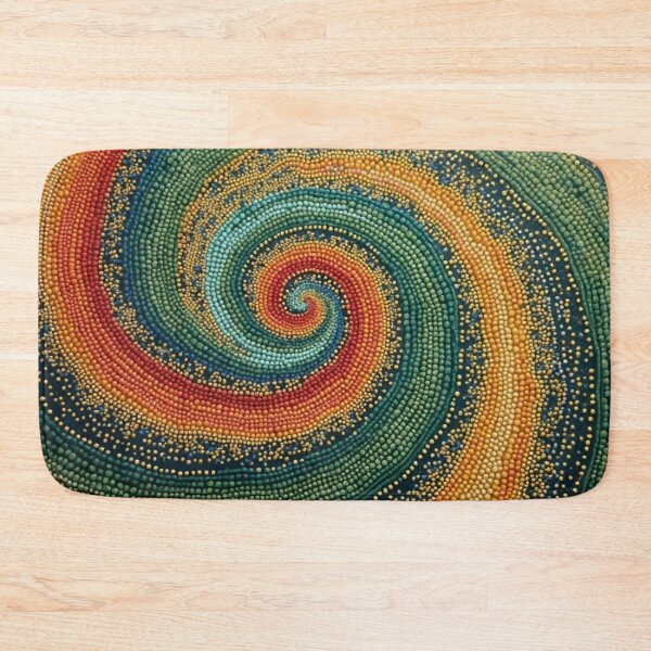 Item preview, Aboriginal Inspired Dot Art - The Whirlpool designed and sold by GrinGalore.