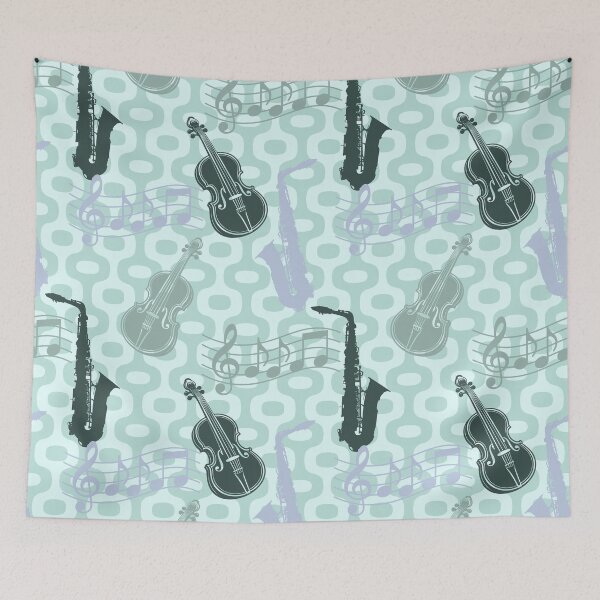 Item preview, Sax and Violins Pattern designed and sold by KeeganCreations.