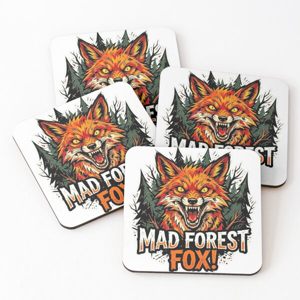 Item preview, FHD Haunting Psycho Fox Forest Vision designed and sold by ABArtByAlexST.
