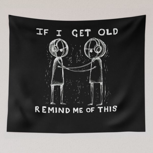 Item preview, A Reminder - Radiohead Illustrated Lyrics - Inverted. If I Get Old Remind Me Of This designed and sold by H3arthack3r.